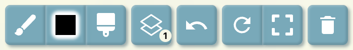 Toolbar as it seen on portrait devices